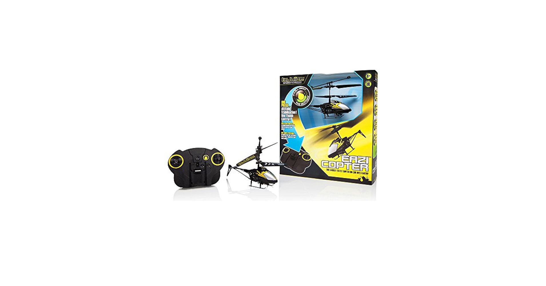 TX Juice EAZI Copter - World's First R/C Helicopter with